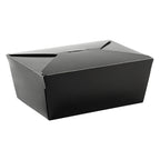 75 oz Paper Food Box | Black | #4 Size