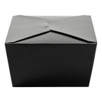 75 oz Paper Food Box | Black | #4 Size