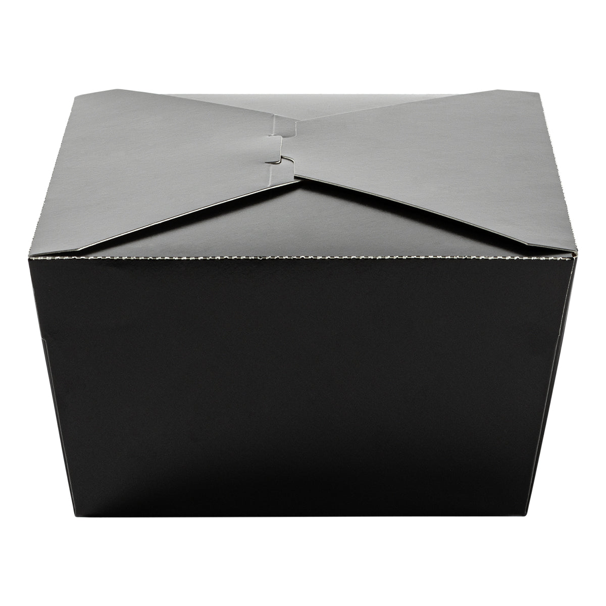 75 oz Paper Food Box | Black | #4 Size