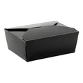29 oz Paper Food Box | Black | #8 Size