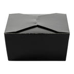 29 oz Paper Food Box | Black | #8 Size