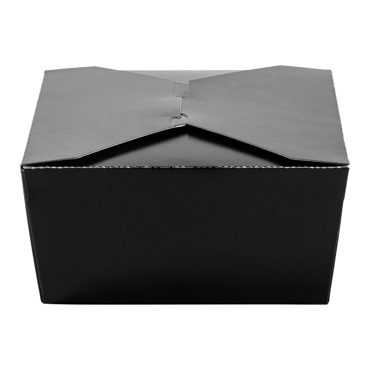 29 oz Paper Food Box | Black | #8 Size