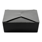 36 oz Paper Food Box | Black | #2 Size