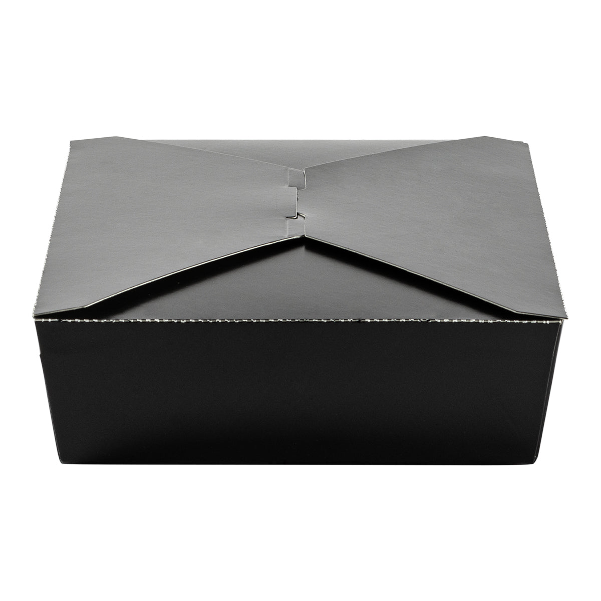 36 oz Paper Food Box | Black | #2 Size