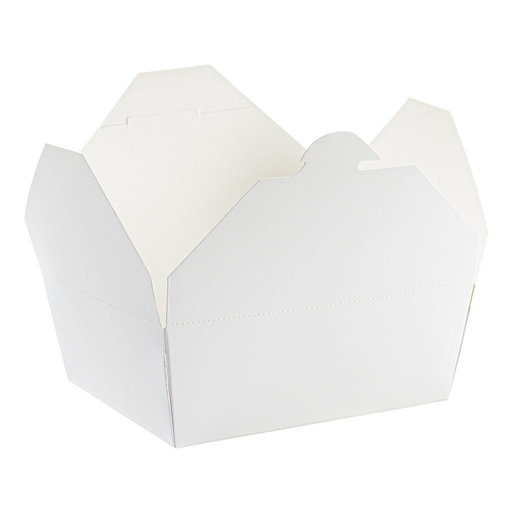 29 oz Paper Food Box | White | #8 Size