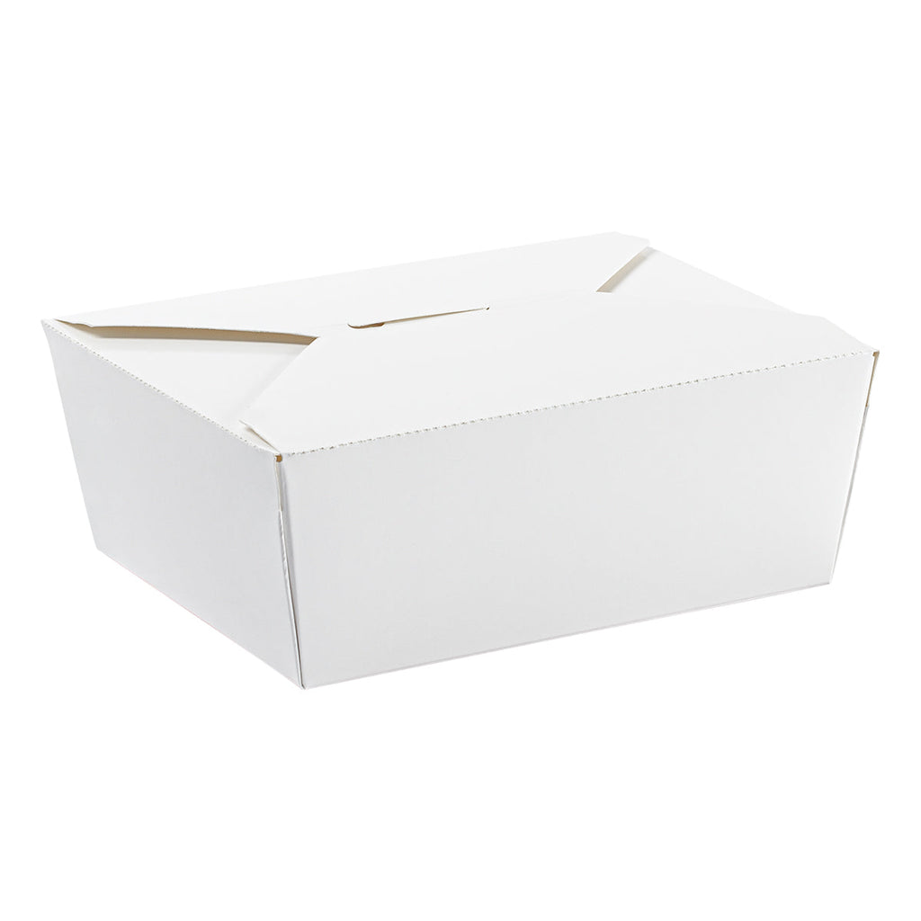 29 oz Paper Food Box | White | #8 Size