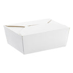 29 oz Paper Food Box | White | #8 Size