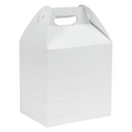 Tall Carry Pack w/ Handles | White | Recyclable & Compostable