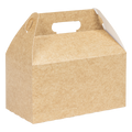 Standard Carry Pack w/ Handles | Brown Kraft | Recyclable & Compostable
