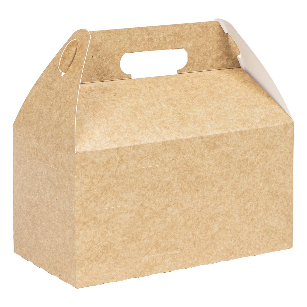 Standard Carry Pack w/ Handles | Brown Kraft | Recyclable & Compostable