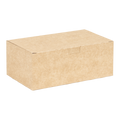 Snack Box | Brown Kraft | Recyclable & Compostable