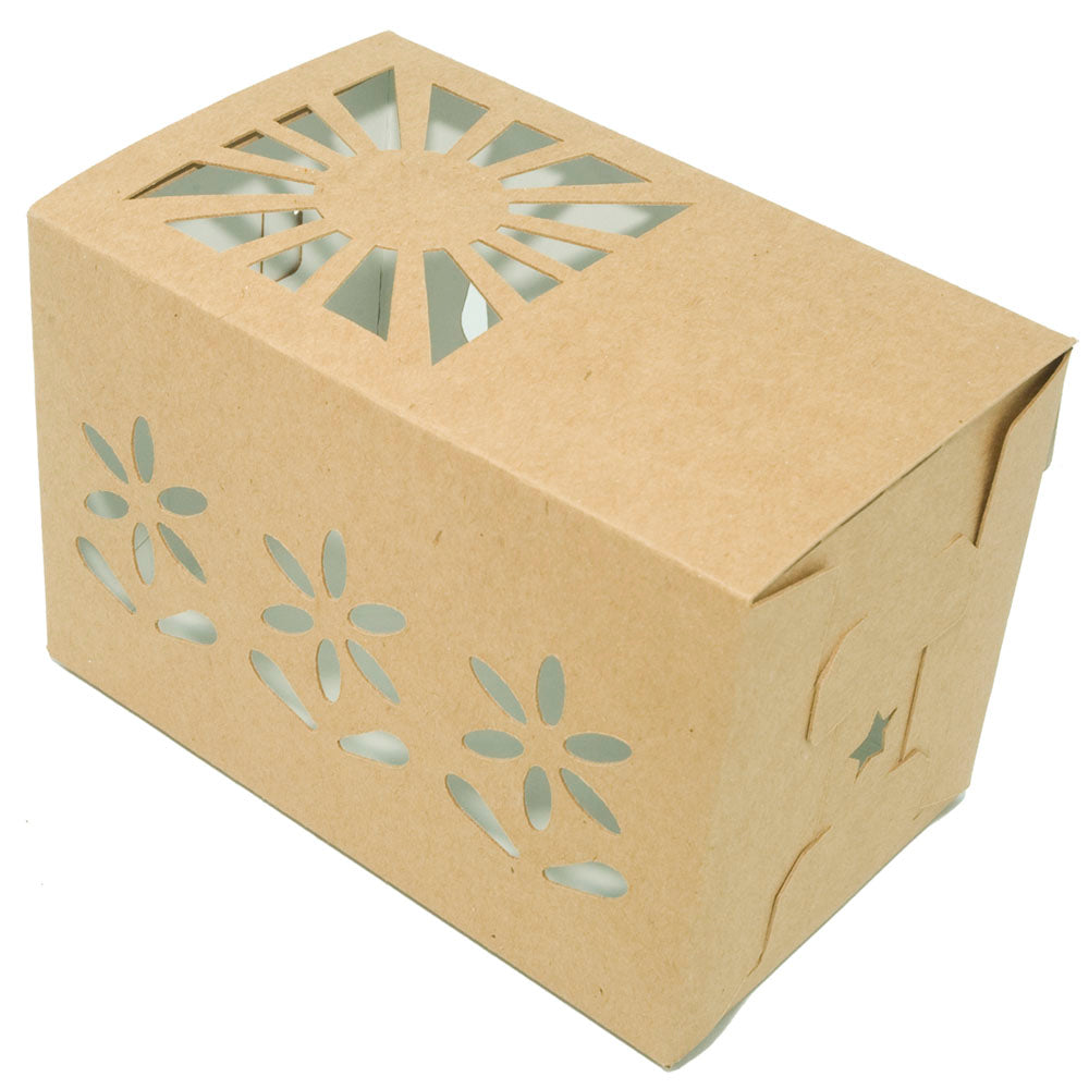1.5 Tall Quart Kraft Produce Container | Reversible & Vented | Compostable & Recyclable