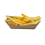 #100 1lb Kraft Paper Food Tray | Bulk | Compostable | Made In USA