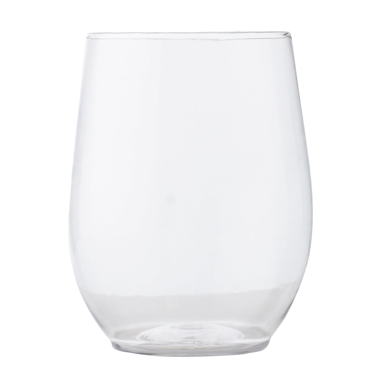 16 oz Stemless Goblet | Clear | Recyclable