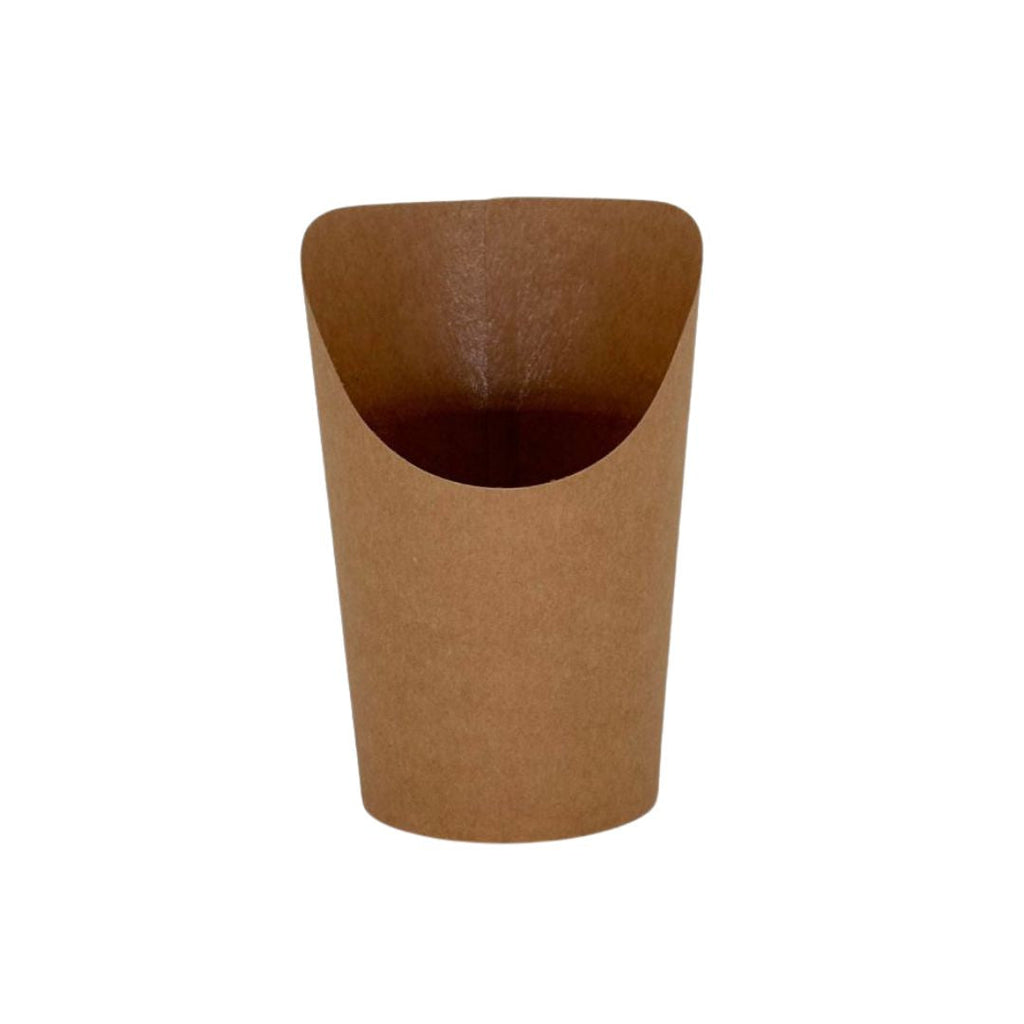 12 oz Paper French Fry Scoop Cup | Compostable