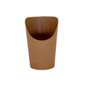 12 oz Paper French Fry Scoop Cup | Compostable