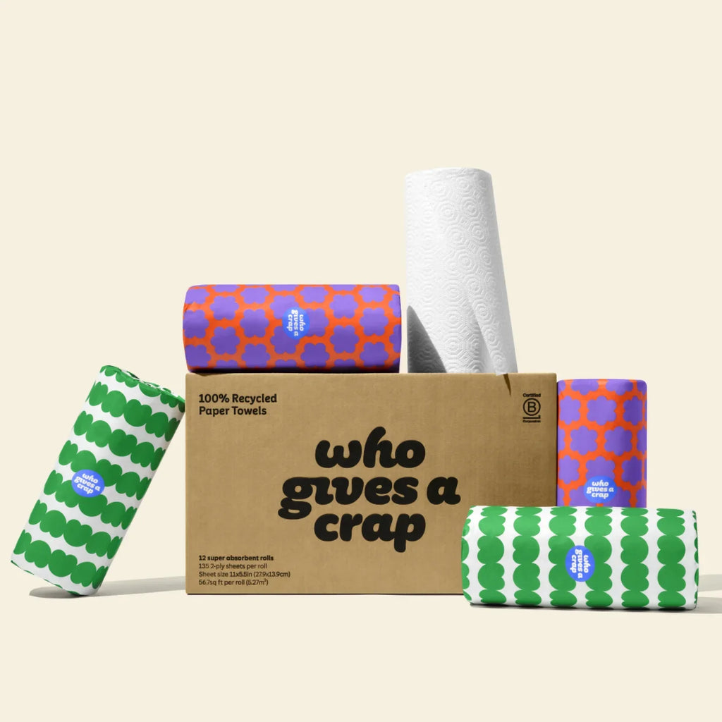 Who Gives a Crap® Compostable Paper Towels | FSC® Certified