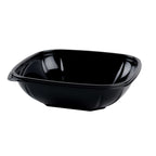32 oz Medium Square Bowl | Black | PETE