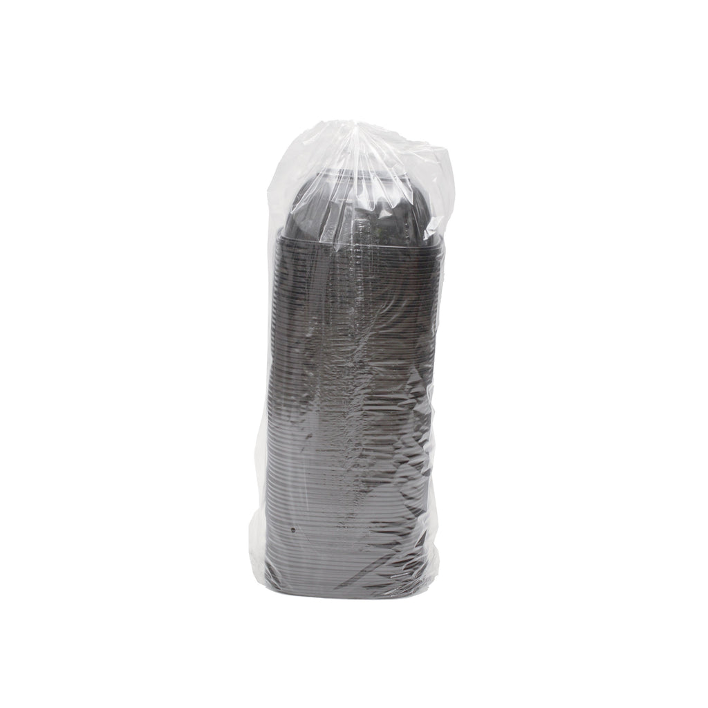 48 oz Medium Square Bowl | Black | PETE