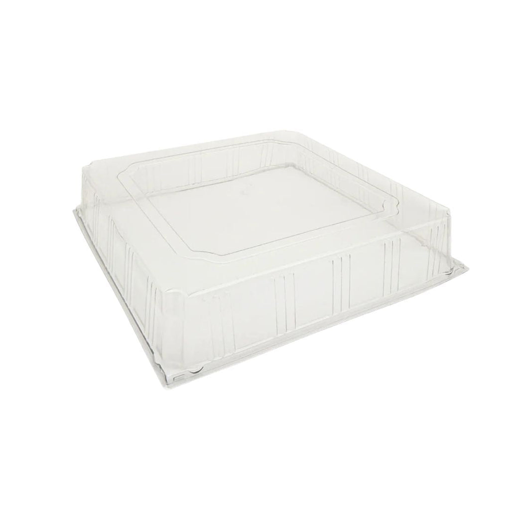 16" X 16" Clear Lid | Recyclable RPET Lid