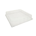 16" X 16" Clear Lid | Recyclable RPET Lid