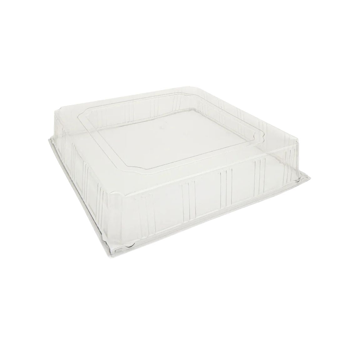 16" X 16" Clear Lid | Recyclable RPET Lid