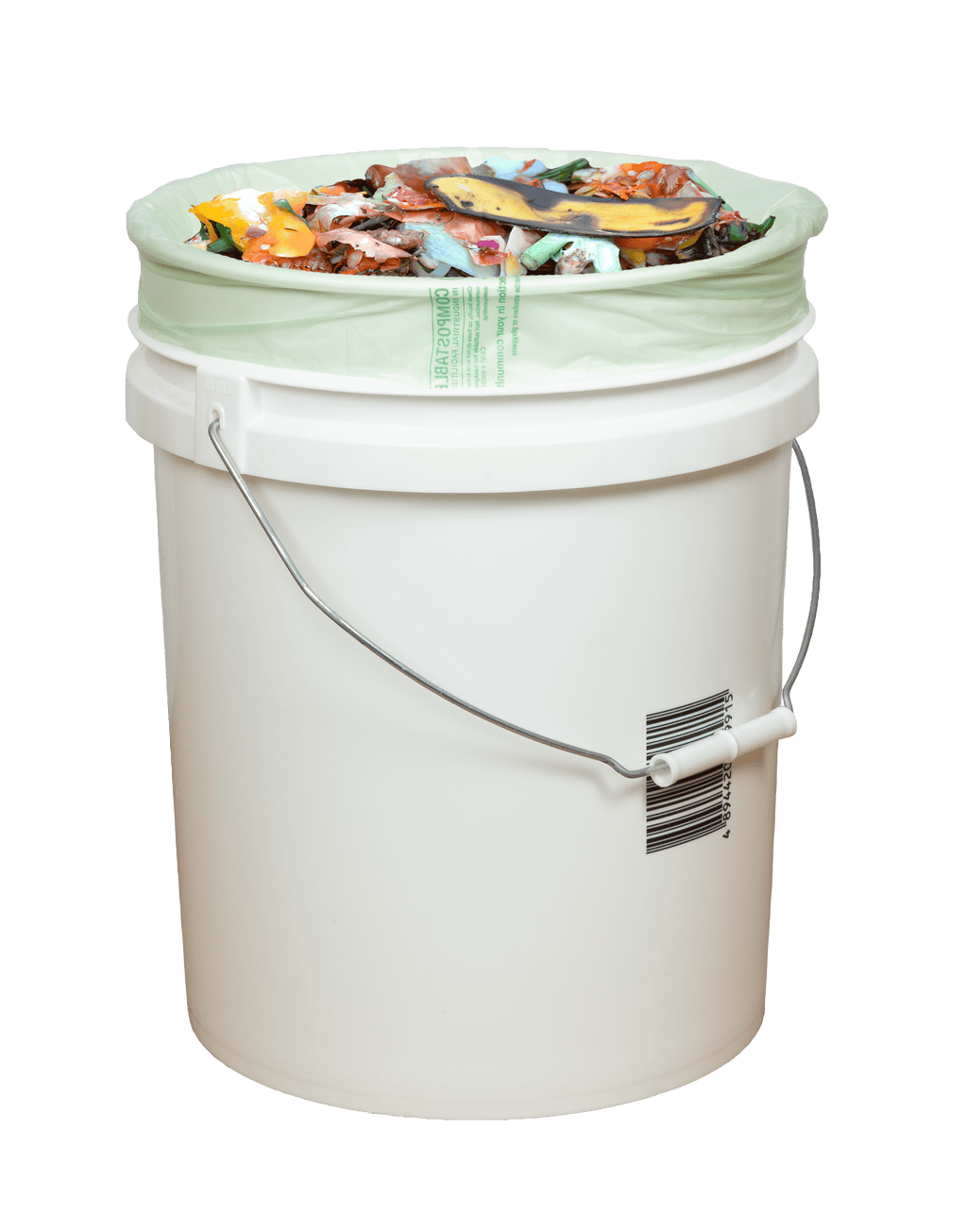 7 gal Certified Compostable Trash Bags | 18.25"x25"