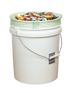 7 gal Certified Compostable Trash Bags | 18.25"x25"