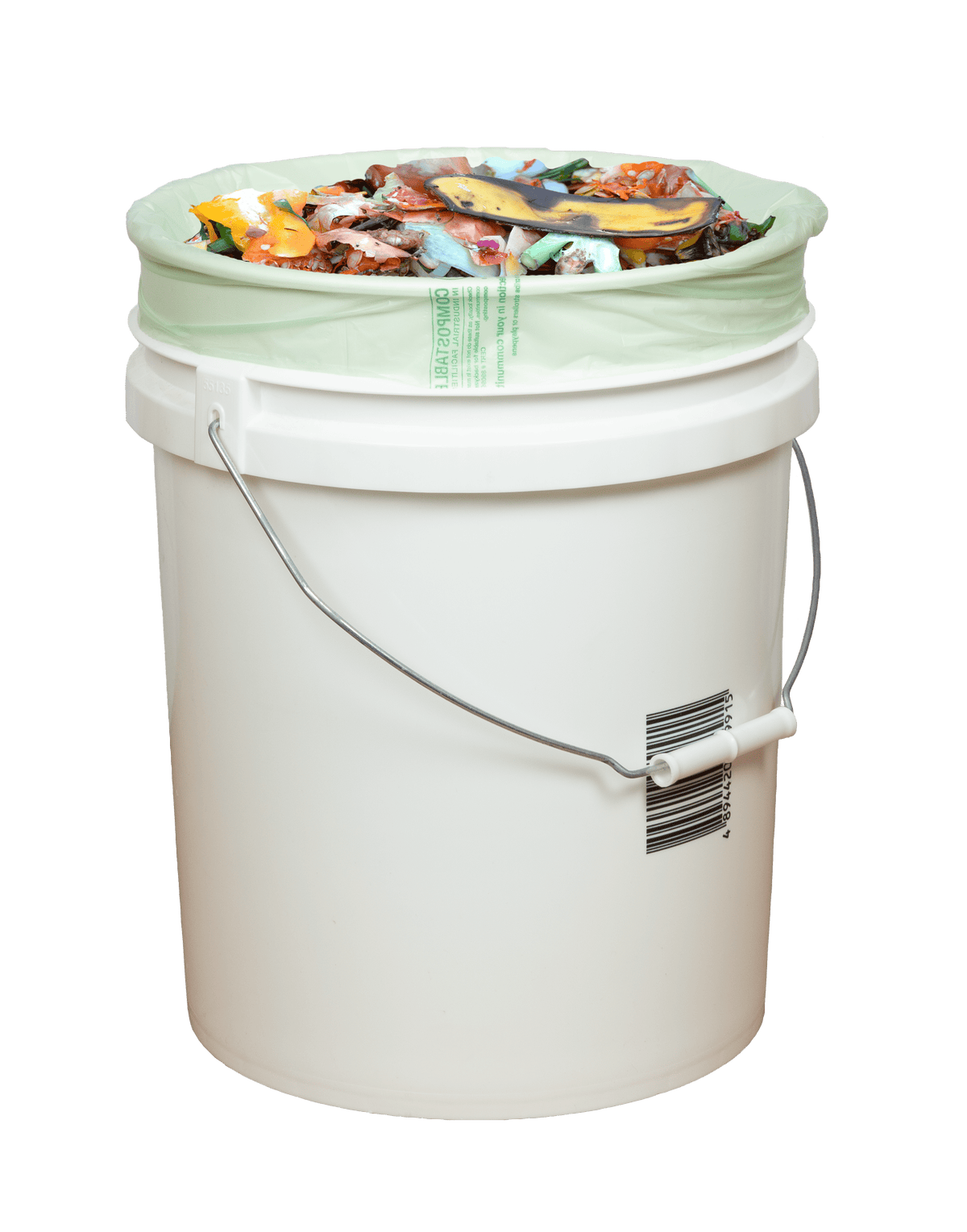 7 gal Certified Compostable Trash Bags | 18.25"x25"