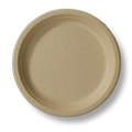 9" Round Plate | No Added PFAS | Compostable Plant Fibers