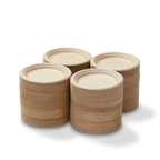 6" Round Plate | No Added PFAS | Compostable Plant Fibers