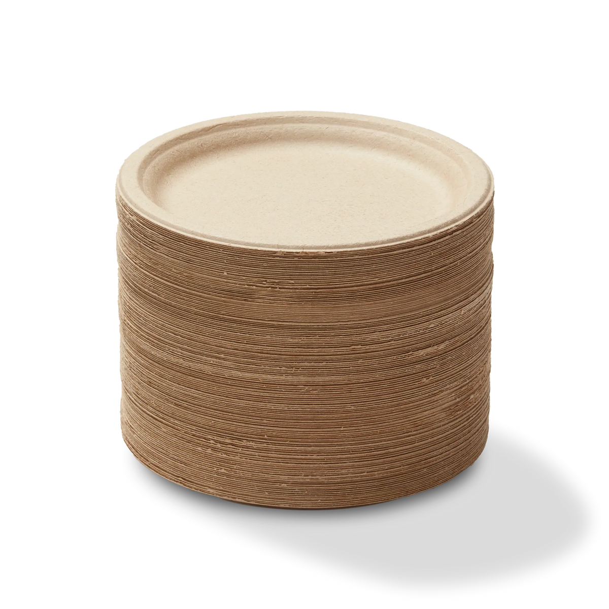 9" Round Plate | No Added PFAS | Compostable Plant Fibers
