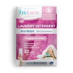 Tru Earth Eco Laundry Detergent Strips | Baby | Eco-Friendly | 32-Load Pack
