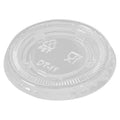 Lid for 1 oz Portion Cup | Clear | Recyclable