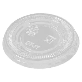 Lid for 1 oz Portion Cup | Clear | Recyclable