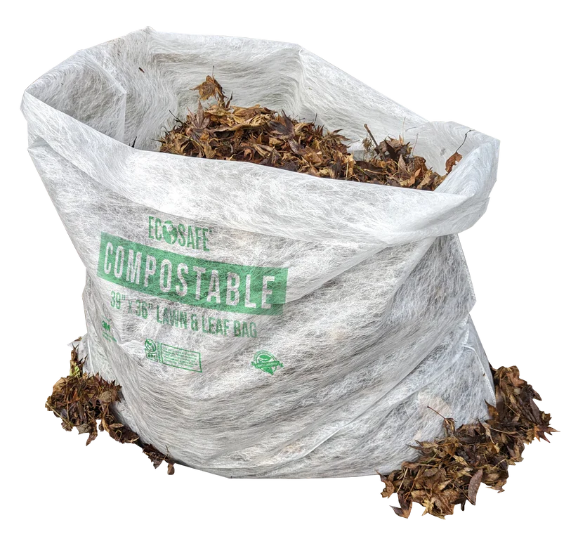 39" x 36" Compostable Lawn and Leaf Bag | 50+ lbs