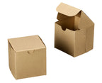 BRP 2366 4x4x4 Brown Lock & Tab Box