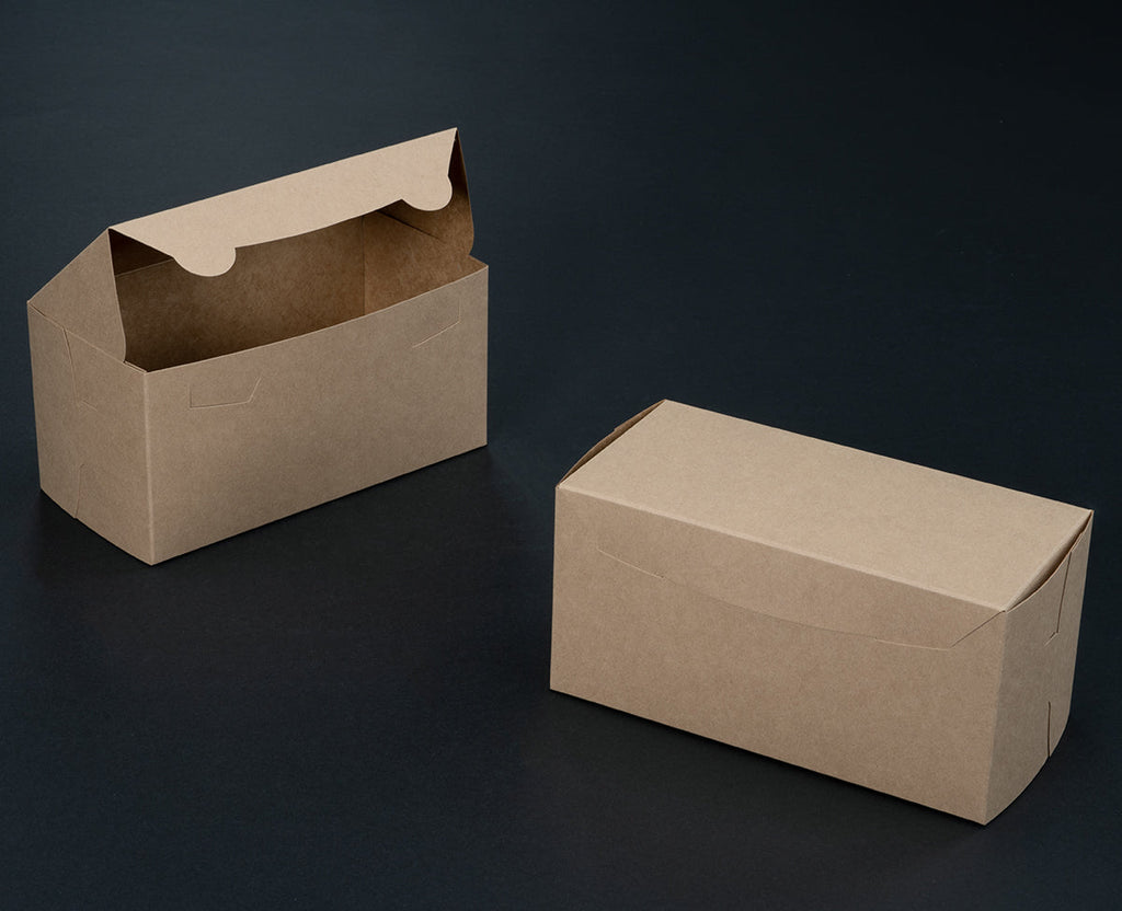 Brown Lock & Tab Bakery Box