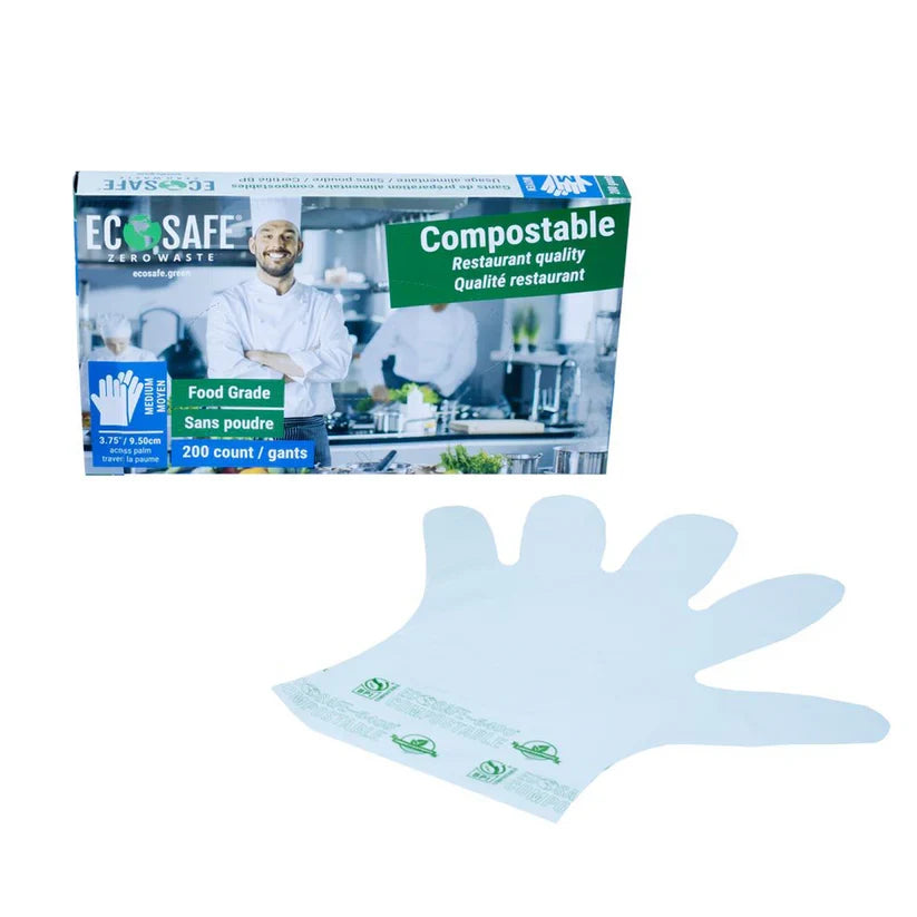 EcoSafe® Compostable Food Service Gloves
