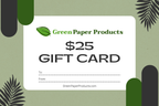 Green Paper Products Gift Card