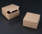 Brown Lock & Tab Bakery Box