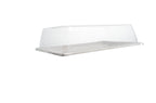 Recyclable Dome Lid for 12" x 7" Rectangular Plate | Clear | Lid Only | Case of 120