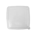 Lid for 9" Fiber Square Tray | Clear PET