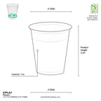 7 oz Cold Cup | Corn Plastic