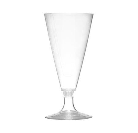 4 oz Champagne Flute | Clear PLA | Compostable