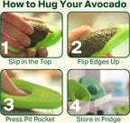 Silicone Avocado Covers | Washable & Reusable