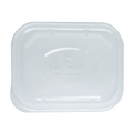Clear Lid for 55 oz Fiber Trays | PLA