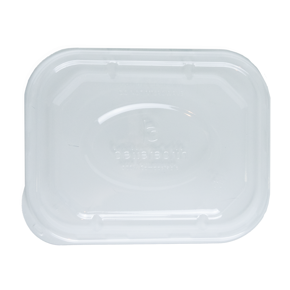 Clear Lid for 55 oz Fiber Trays | PLA