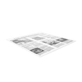 Compostable Deli Paper | PLA Mineral Paper | Newsprint | 12" x 12"