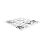 Compostable Deli Paper | PLA Mineral Paper | Newsprint | 12" x 12"